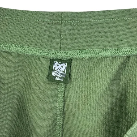 DIXXON Green Camouflage Athletic Shorts Brown Black Size Large S54 - Picture 6 of 8